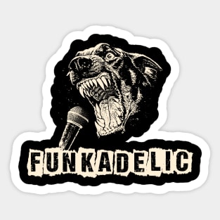funkadelic ll beast scream Sticker